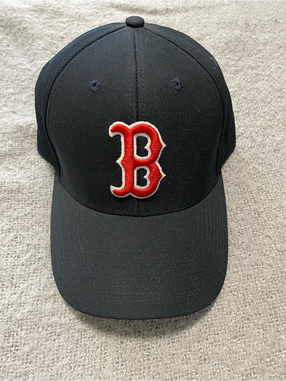 Genuine Merchandise Black Cap with Red 'B' Patch